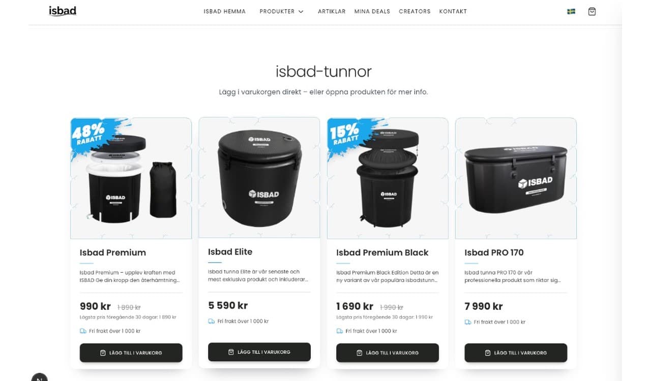 Homepage for ISBAD